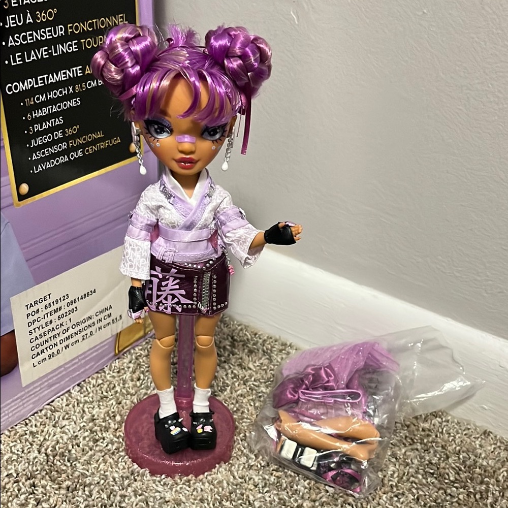 Rainbow High Lila Yamamoto Fashion Doll with Accessories